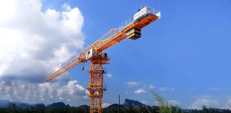 Main technical parameters of tower crane
